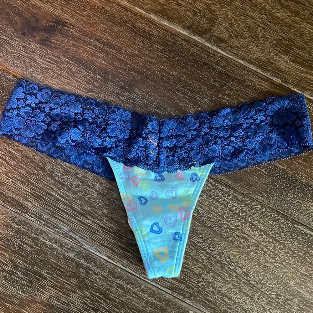 VS Pink thong panties.